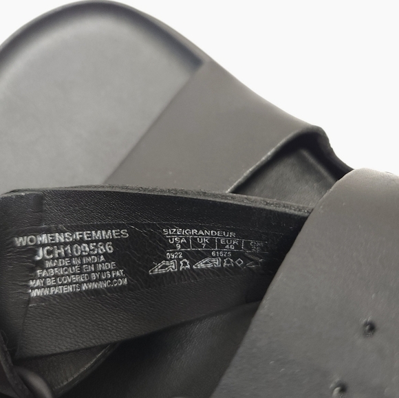 Chaco Townes Slide Midform Womens Black Sandals Size 9 - Picture 6 of 8